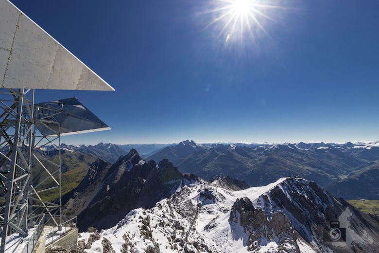 Valluga Gipfel Ausflug - Aussichtsplattform