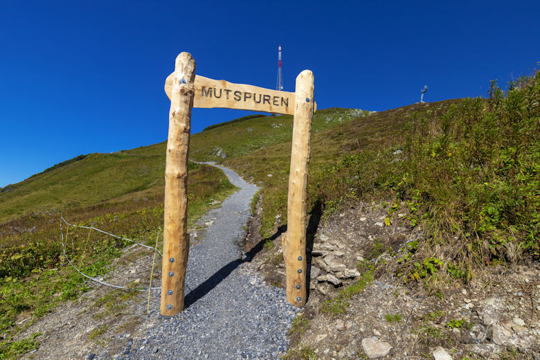Galzig Rundwanderung Mutspuren - Start