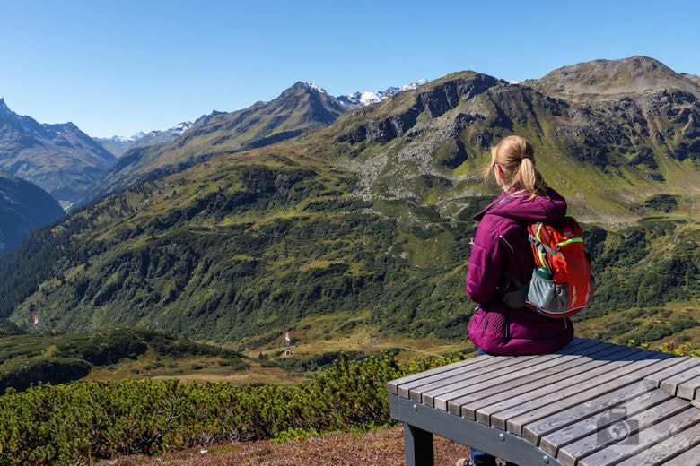 Galzig Rundwanderung Mutspuren - Alpenblick