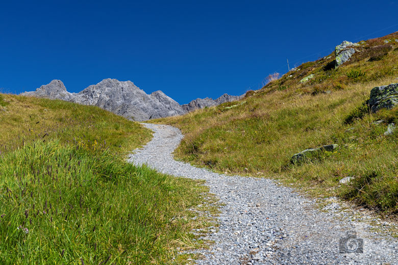 Galzig Rundwanderung Mutspuren - Wanderweg