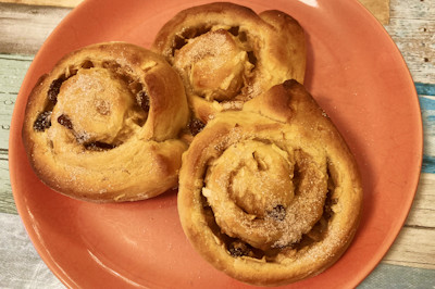Apfelschnecken mit Zimt Rezept