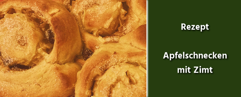 Apfelschnecken mit Zimt Rezept