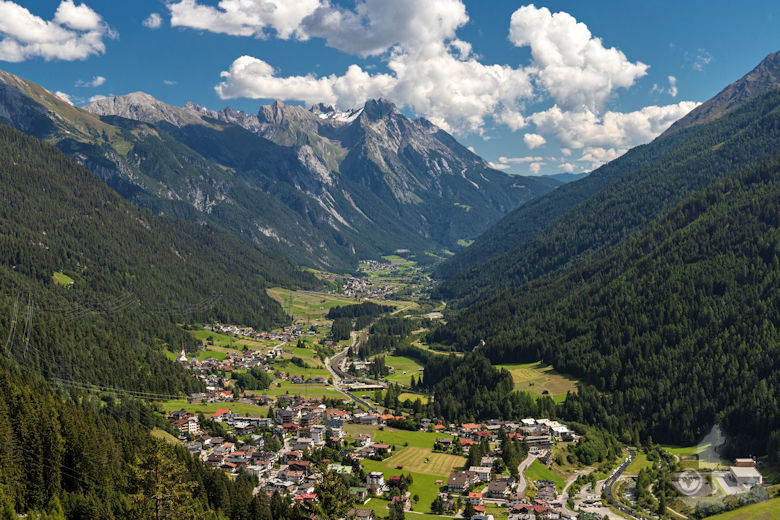 Blick auf St. Anton