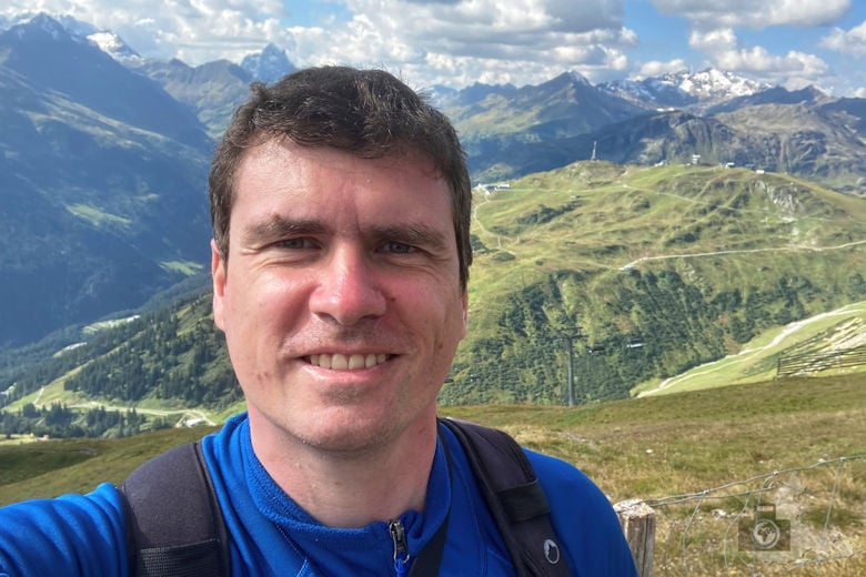 Selfie auf dem Gampen