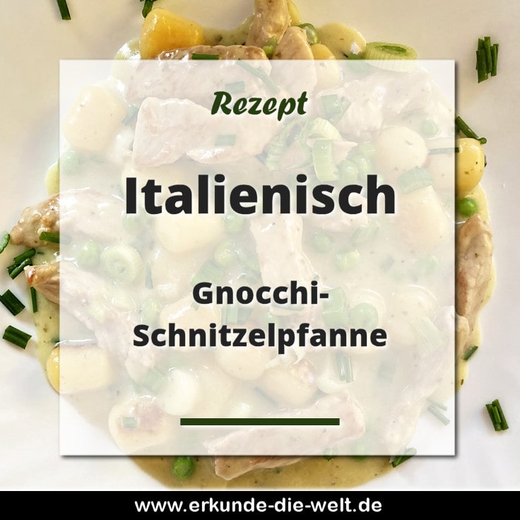 Rezept - Italienische Küche - Gnocchi-Schnitzel-Pfanne
