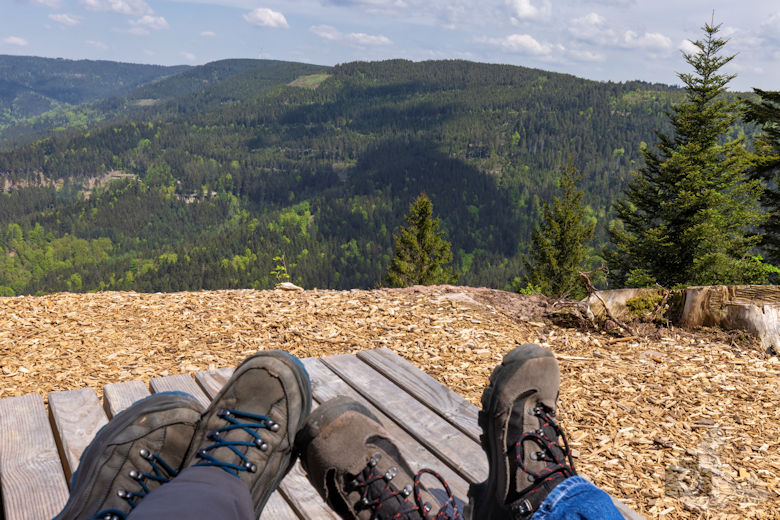 Schwarzwälder Genießerpfad - Teufelskanzelsteig - Aussichtspunkt Marienruhe