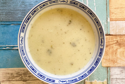 Deutsche Küche – Spargelcremesuppe