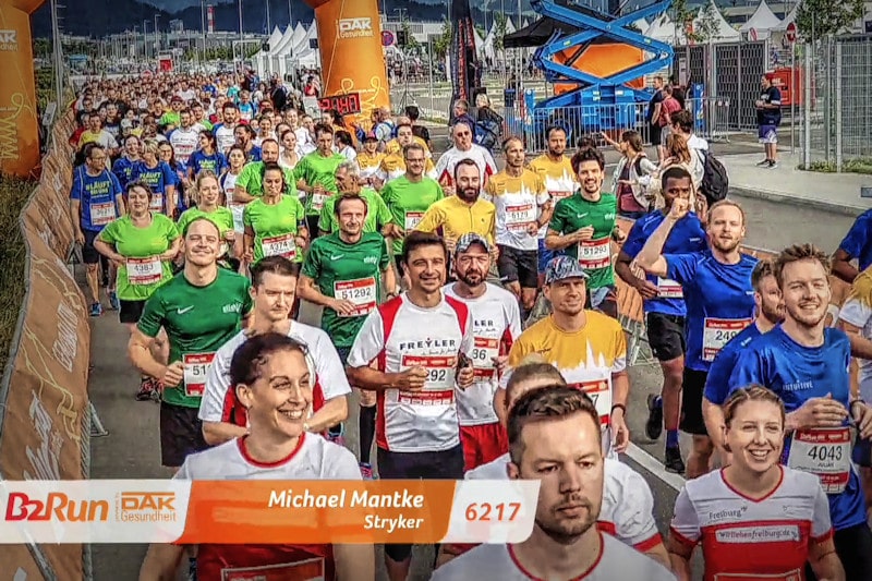 B2Run Freiburg: 5.000 m