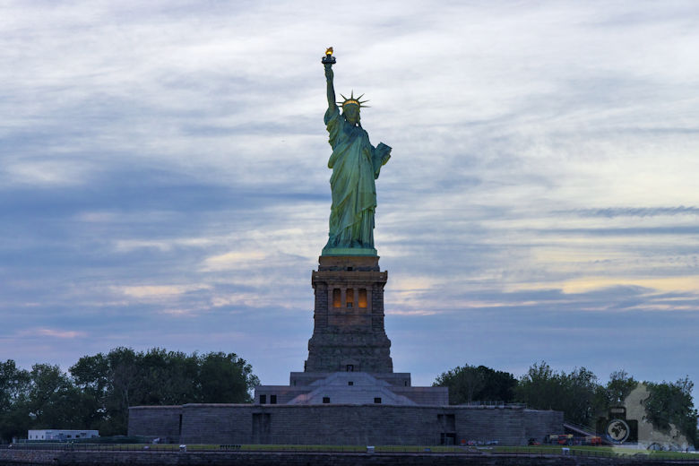 New York - Impressionen Hafenlichter Bootstour