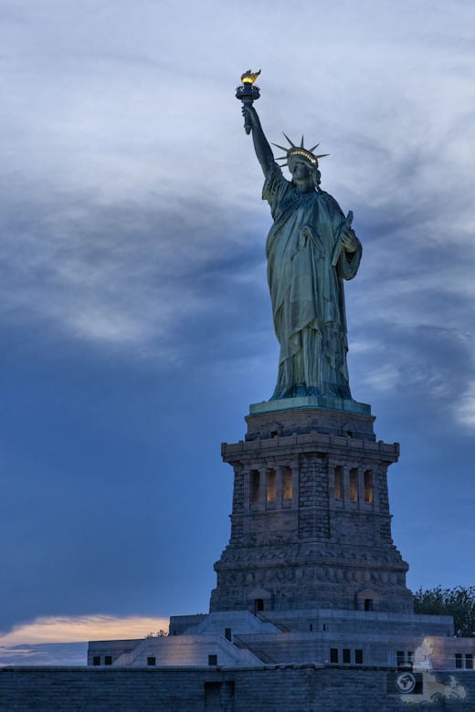 New York - Impressionen Hafenlichter Bootstour