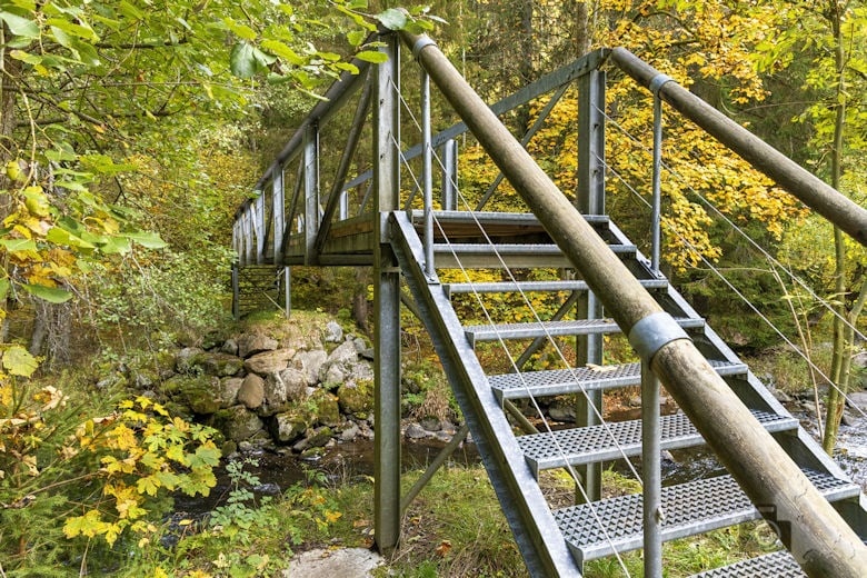 Schwarzwälder Genießerpfad - Viadukt- und Schluchtentour im Herbst - Brücke