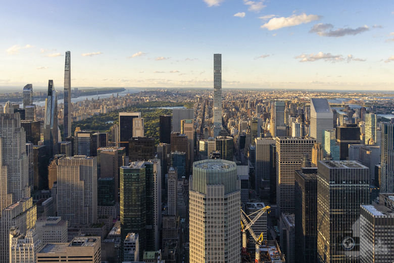 New York - Sonnenuntergang One Vanderbilt