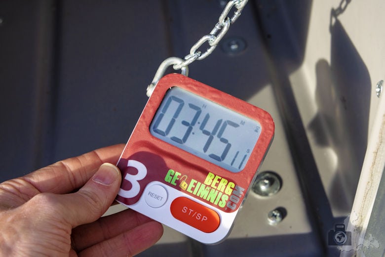 Berggeheimnis Rätseltour am Kandel - Stoppuhr