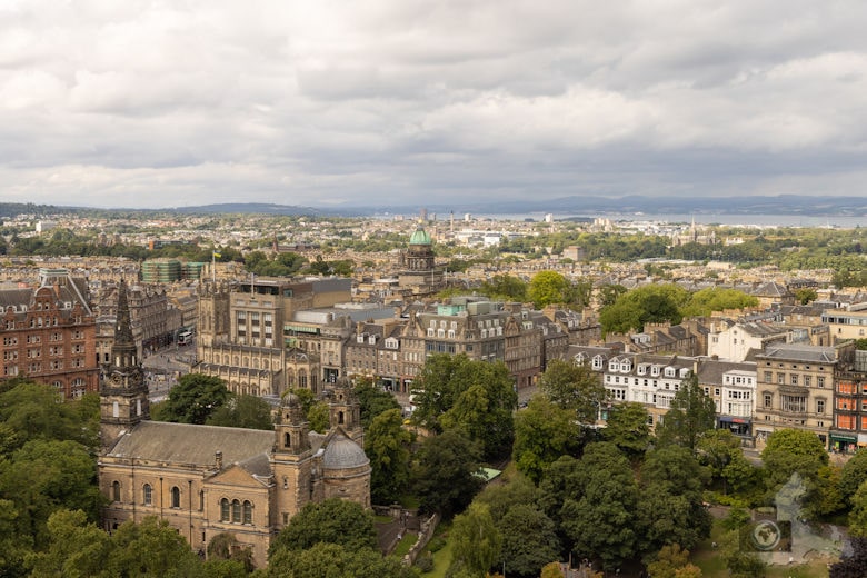 Edinburgh Highlights - Blick vom Edinburgh Castle