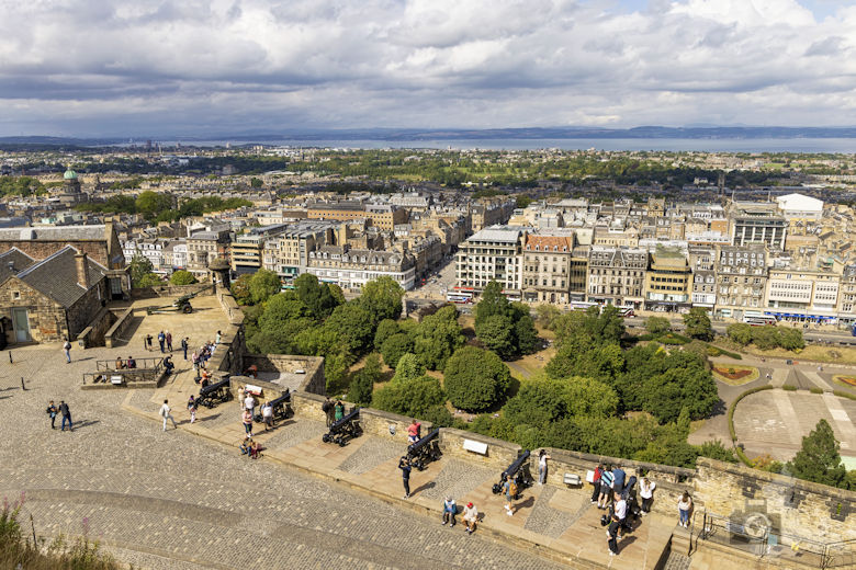Edinburgh Highlights - Blick vom Edinburgh Castle