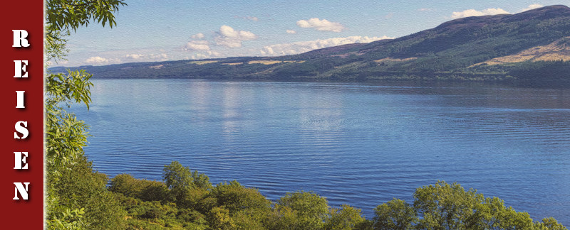 Highlights Westen Schottland - Loch Ness, Urquhart Castle