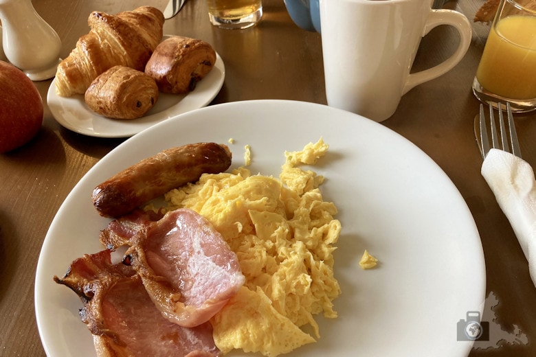 Frühstück im Kyle Hotel, Kyle of Lochalsh