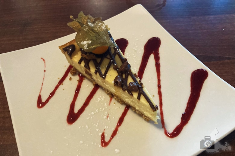 Cheesecake, Alexandra Hotel, Fort William