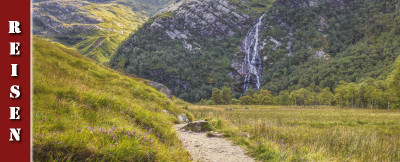 Reisebericht Schottland, Steall Falls, Three Sisters