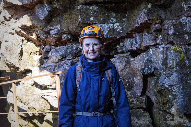 Reisebericht Island Golden Circle - Lavahöhle Raufarhólshellir