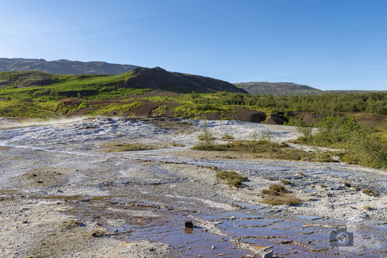 Reisebericht Island Golden Circle - Geysir Geothermal Area - Grosser Geysir