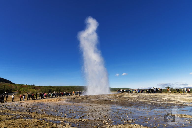 Reisebericht Island Golden Circle - Geysir Geothermal Area - Strokkur
