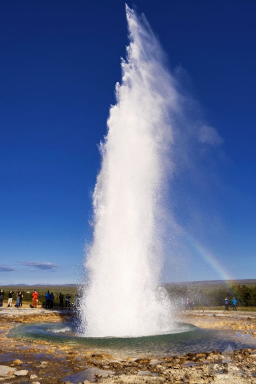 Reisebericht Island Golden Circle - Geysir Geothermal Area - Strokkur