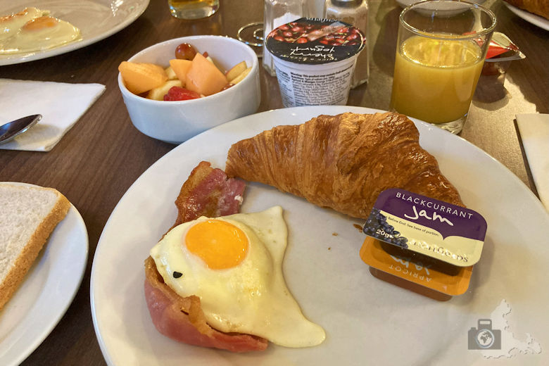 Frühstück, King Robert Hotel, Stirling