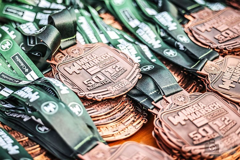 Megamarsch Freiburg 2023 - Medaillen