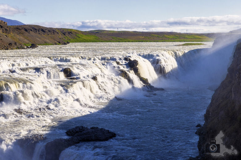 Islands Wasserfälle - Gullfoss