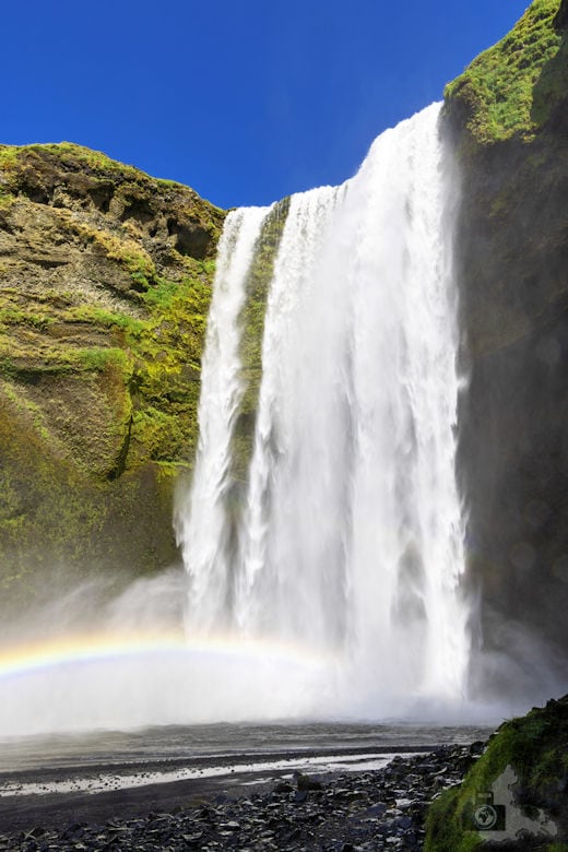 Islands Wasserfälle - Skogafoss