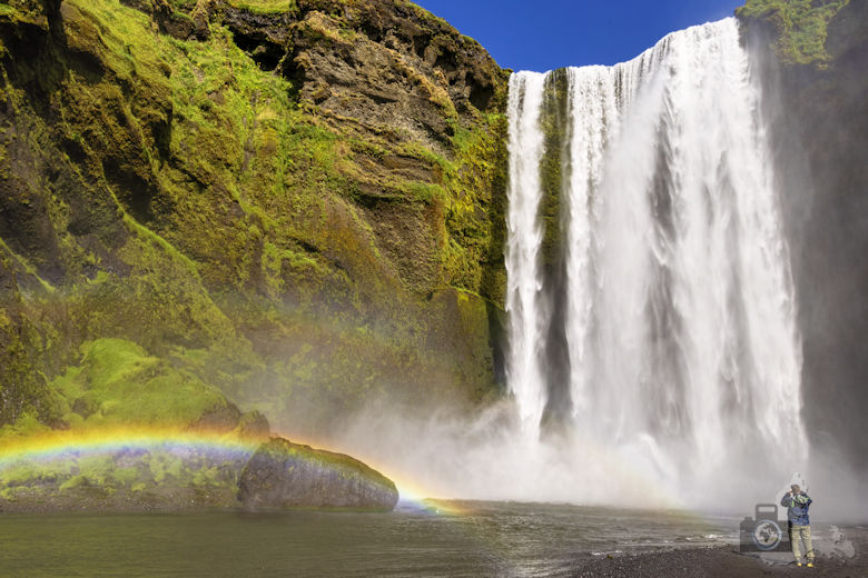 Islands Wasserfälle - Skogafoss