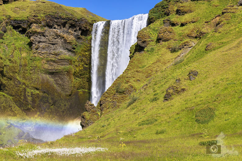 Islands Wasserfälle - Skogafoss
