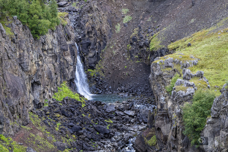Hengifoss Wanderung, Island