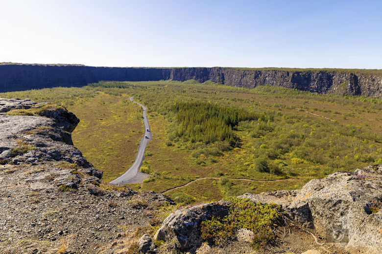 Ásbyrgi Canyon