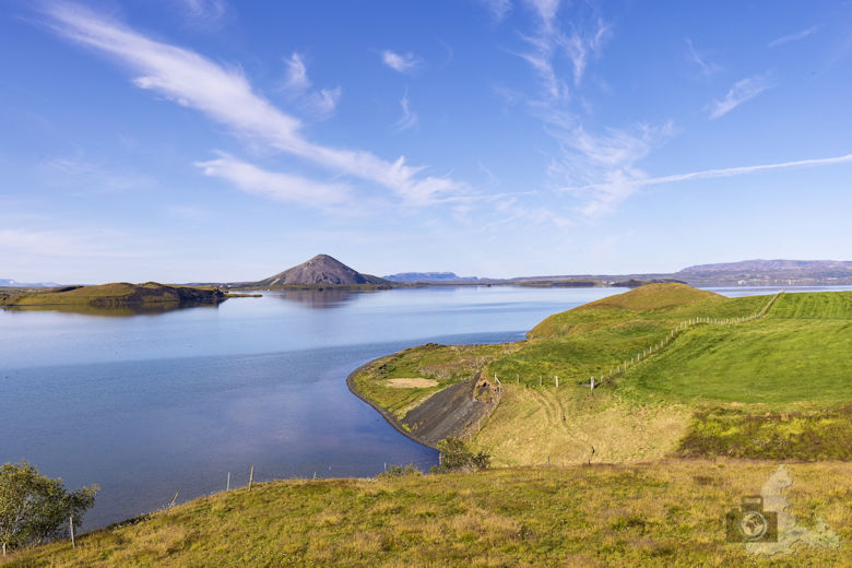 Pseudokrater Skútustaðagígar, Mývatn, Island