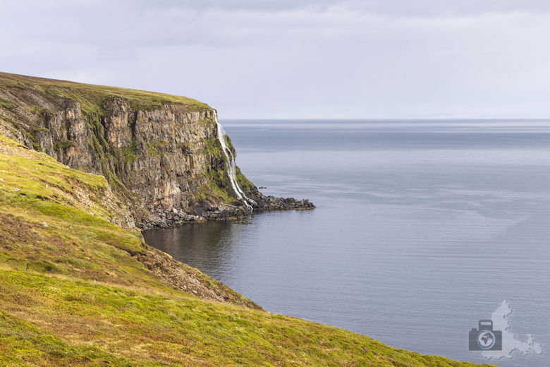 Islands Norden - Wasserfall