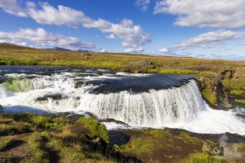 Islands Norden - Reykjafoss