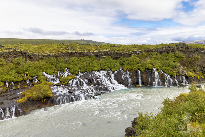 Islands Westen - Hraunfossar