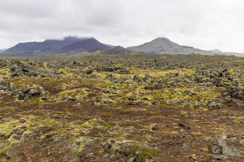 Island, Halbinsel Snæfellsnes, Lava Rocks Formations