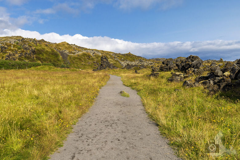 Island, Halbinsel Snæfellsnes, Küstenwanderung Hellnar Arnarstapi