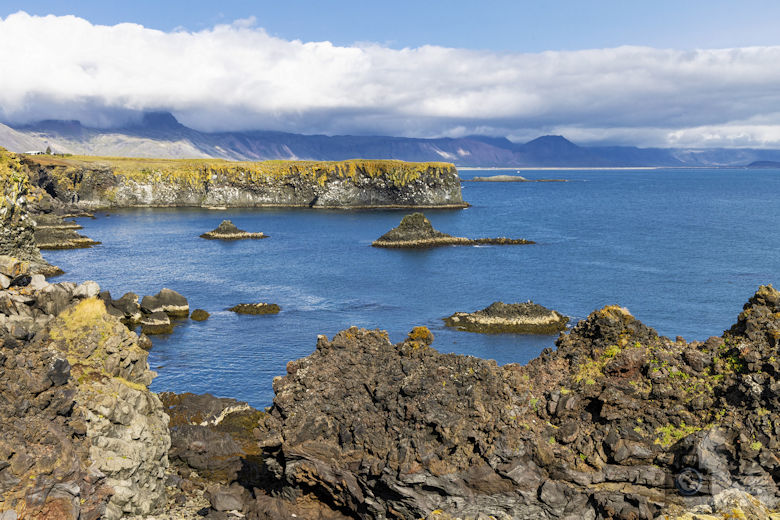 Island, Halbinsel Snæfellsnes, Küstenwanderung Hellnar Arnarstapi