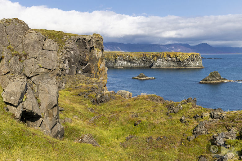 Island, Halbinsel Snæfellsnes, Küstenwanderung Hellnar Arnarstapi