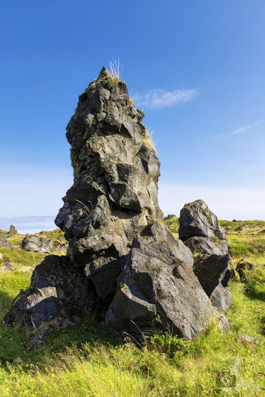 Island, Halbinsel Snæfellsnes, Küstenwanderung Hellnar Arnarstapi