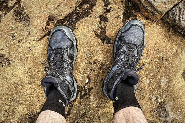 Glymur Wasserfall Wanderung - nasse Füße