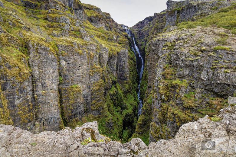 Glymur Wasserfall