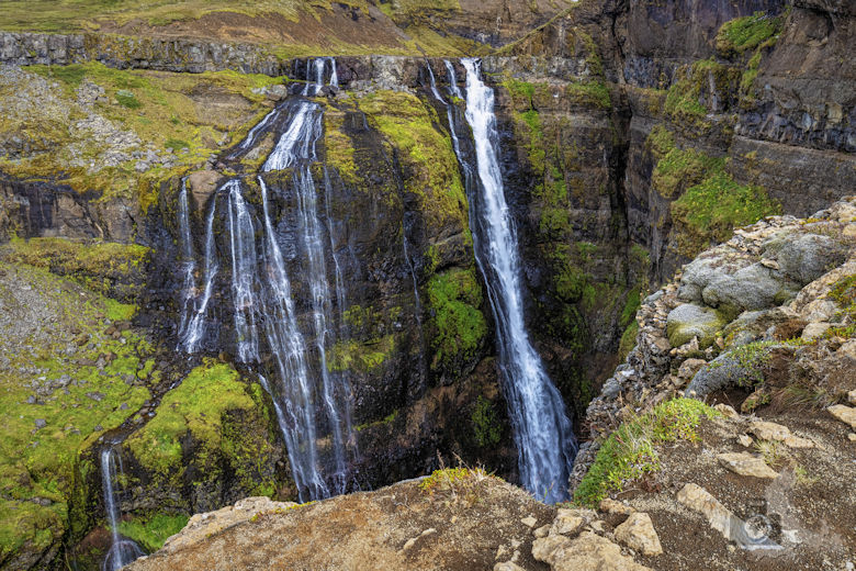 Glymur Wasserfall