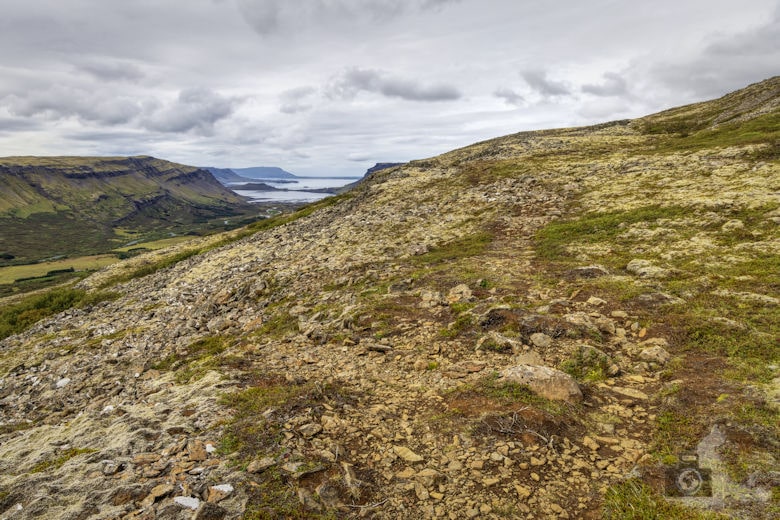 Glymur Wasserfall Wanderung