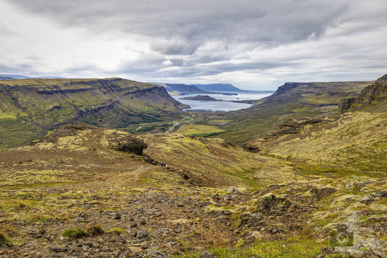 Glymur Wasserfall Wanderung - Tal Haukadalsvegur
