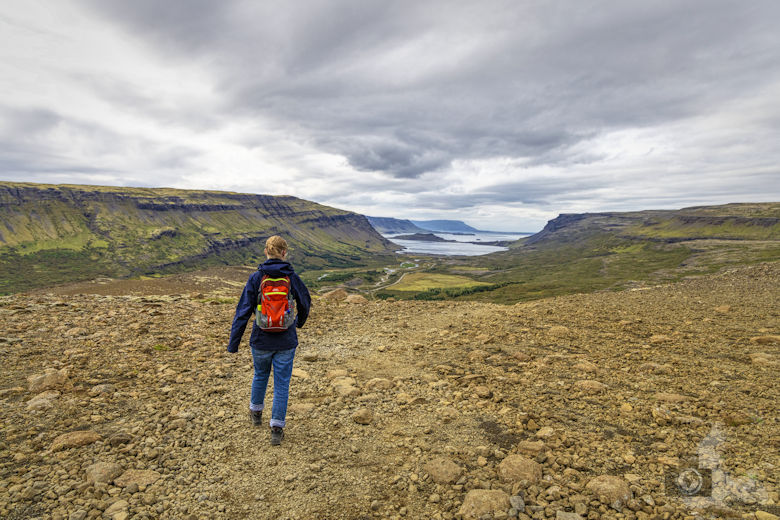 Glymur Wasserfall Wanderung